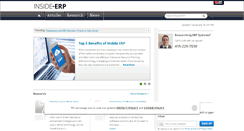 Desktop Screenshot of inside-erp.com